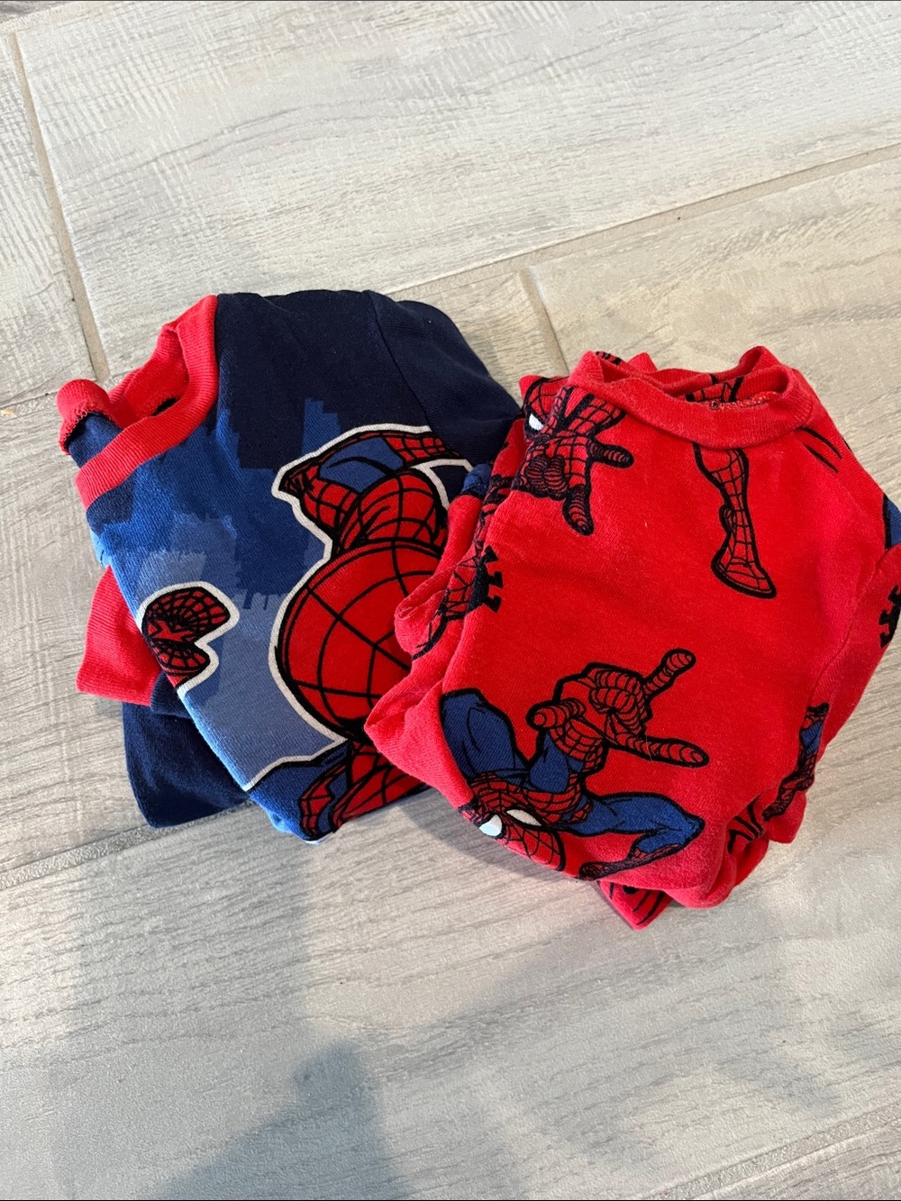Marvel Red Spider-Man Kids Tee with Black Web Graphics